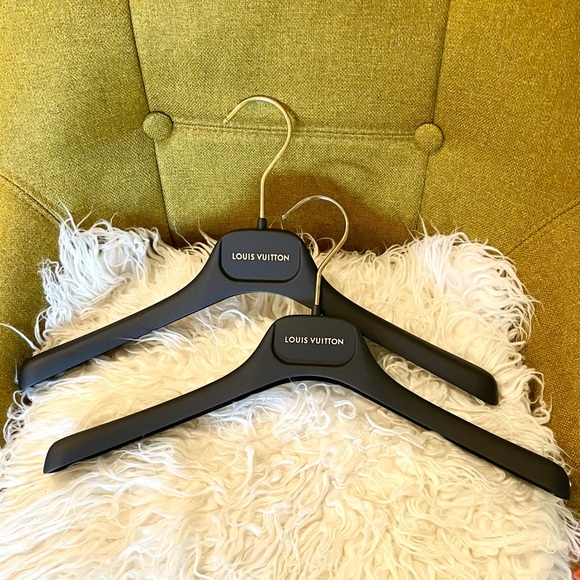 Louis Vuitton Other - Authentic LOUIS VUITTON Clothes Hanger (Set of 2) Black